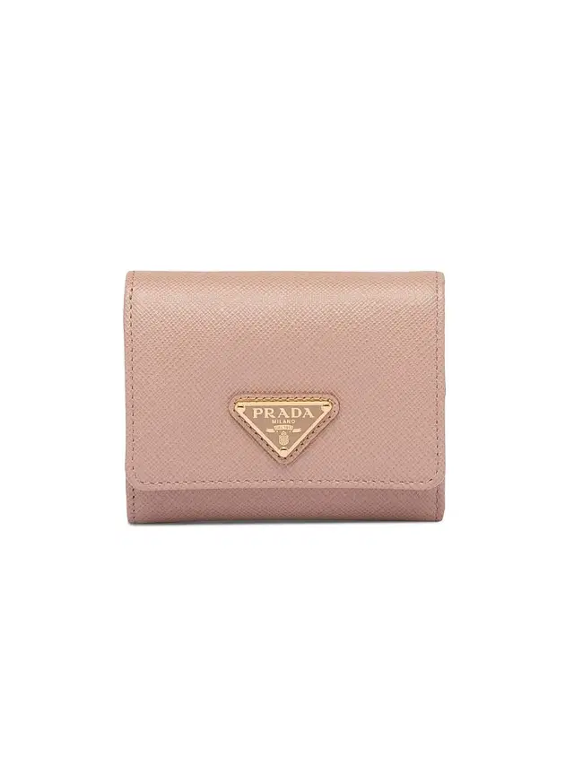 Prada Women's  Saffiano Leather Wallet - Beige