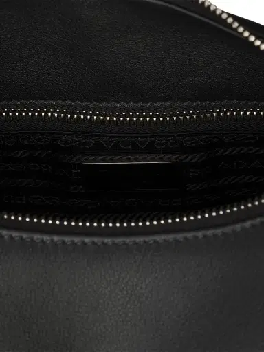 Prada Women's Leather Shoulder Bag - Black | Thumbnail 6 Prada Women's Leather Shoulder Bag - Black | Thumbnail 6