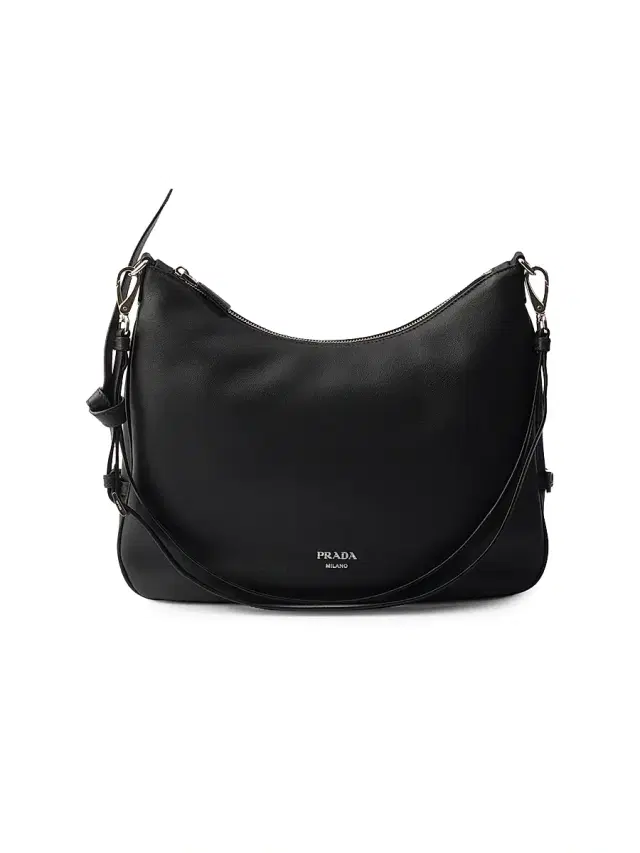 Prada Women's  Leather Shoulder Bag - Black
