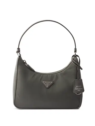 Prada Women's Re-Edition 2005 Re-Nylon and Saffiano Mini Shoulder Bag | Thumbnail 1 Prada Women's Re-Edition 2005 Re-Nylon and Saffiano Mini Shoulder Bag | Thumbnail 1