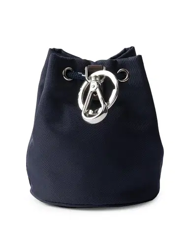 Prada Men's Mini Icon Re-Nylon Keychain Charm - Blue | Thumbnail 2