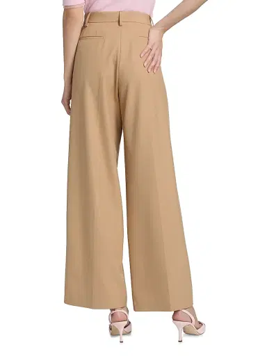 Fabiana Filippi Women's Tech Wide-Leg Trousers - Vimini | Thumbnail 5