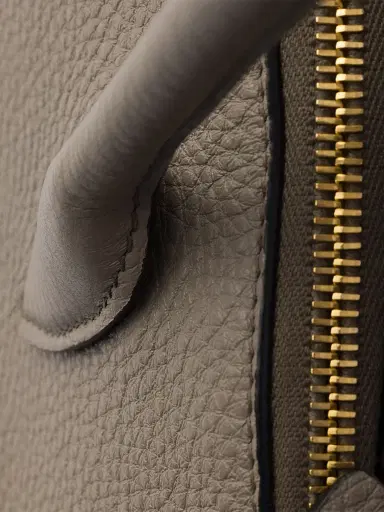 Prada Women's  Leather Tote Bag - Grey | Thumbnail 5