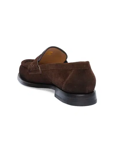 Santoni Women's Airglow Suede Penny Loafers | Thumbnail 6 Santoni Women's Airglow Suede Penny Loafers | Thumbnail 6