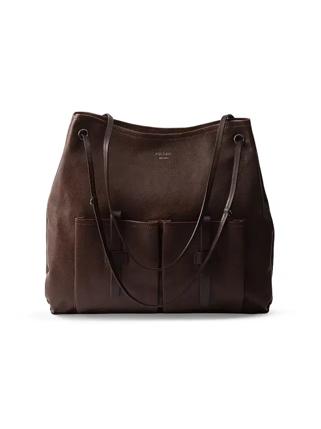Women's Route  Leather Shoulder Bag - Brown