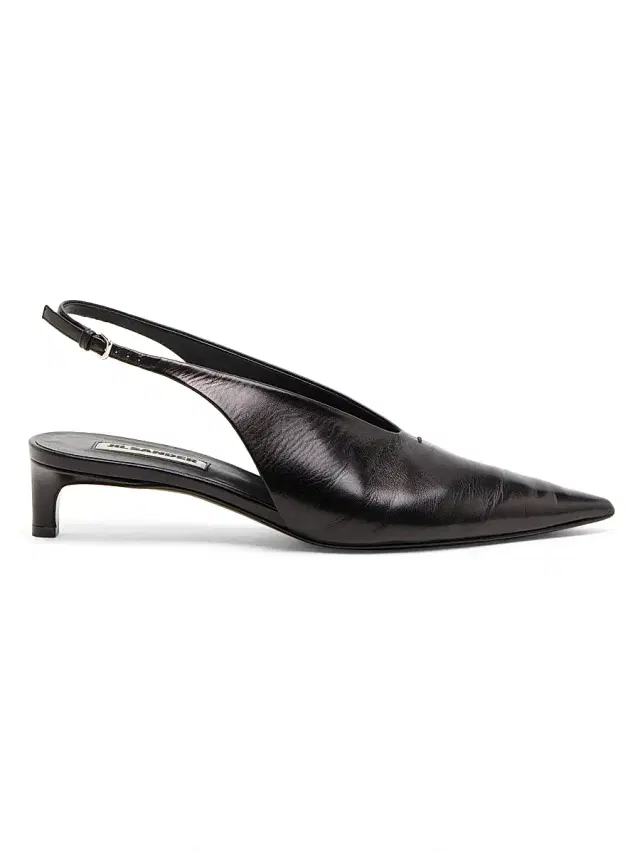 Jil Sander Women's 40MM Leather Slingback Pumps - Black