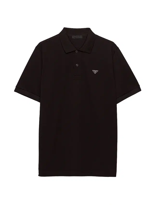 Men's Piqué Polo Shirt - Black