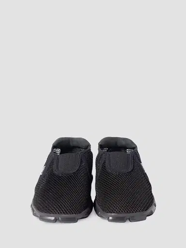 Miu Miu Women's Technical Mesh Fabric Sneakers - Black | Thumbnail 2 Miu Miu Women's Technical Mesh Fabric Sneakers - Black | Thumbnail 2