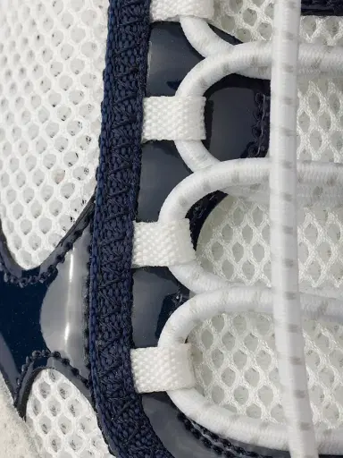 Prada Men's Speedrock Patent Leather and Mesh Fabric Sneakers - Blue | Thumbnail 5 Prada Men's Speedrock Patent Leather and Mesh Fabric Sneakers - Blue | Thumbnail 5