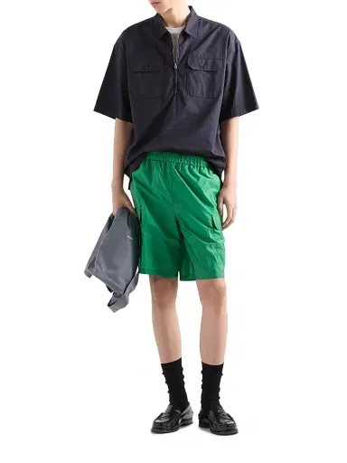 Prada Men's Re-Nylon Swim Trunks - Green - Size 38 | Thumbnail 5