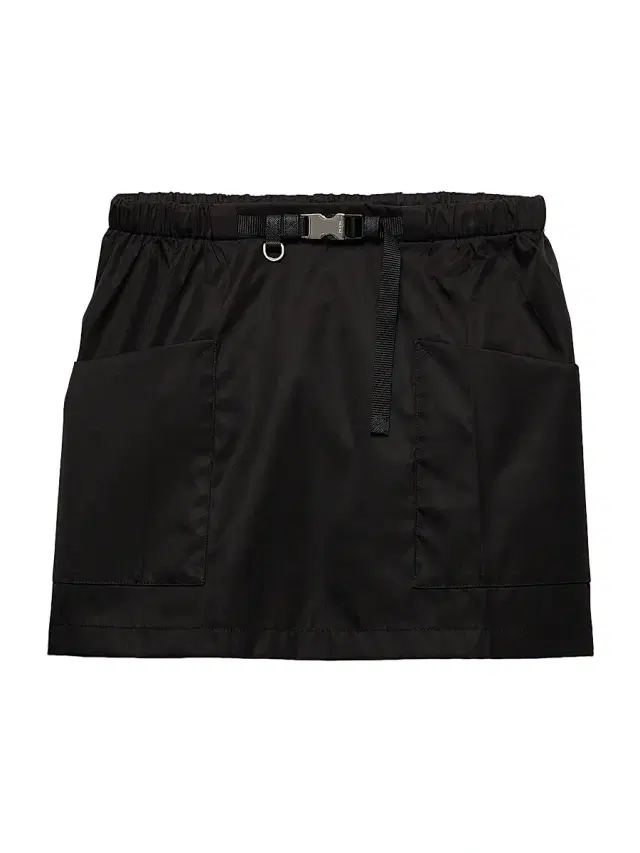 Prada Women's Re-Nylon Mini Skirt - Black
