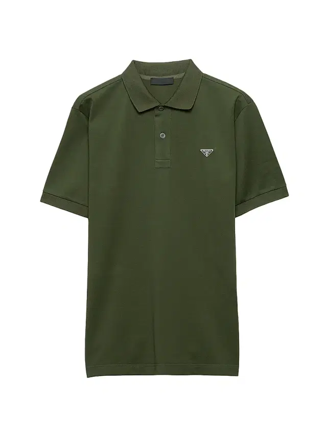 Men's Piqué Polo Shirt - Green