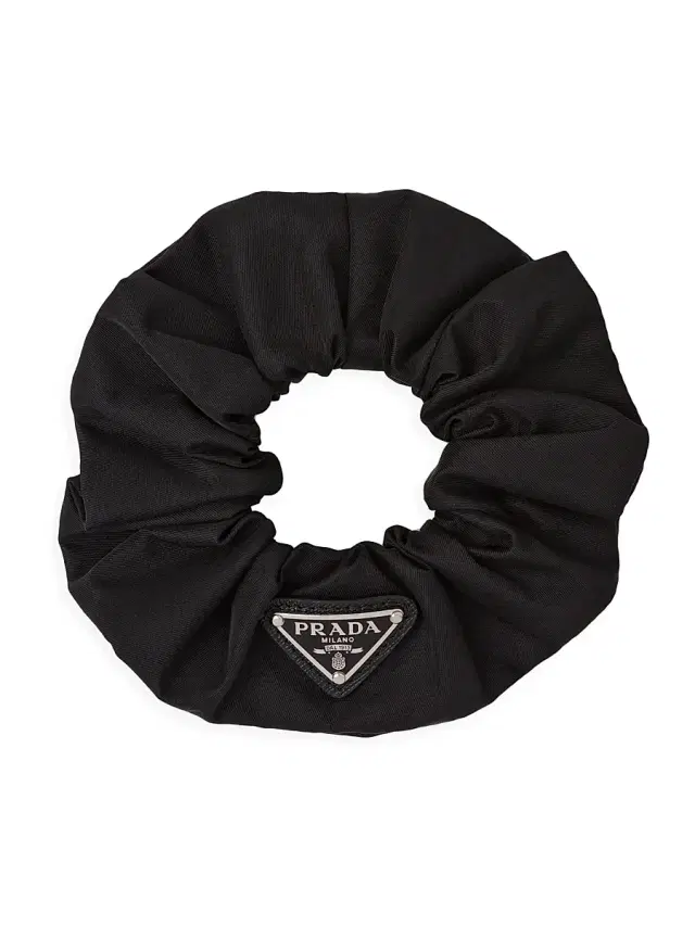 Prada Women's Re-Nylon Scrunchie - Black