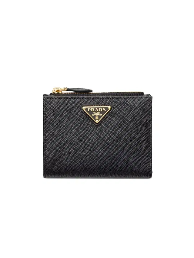Prada Women's  Saffiano Leather Wallet - Black