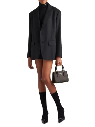 Prada Women's Galleria Saffiano Leather Mini Bag | Thumbnail 7 Prada Women's Galleria Saffiano Leather Mini Bag | Thumbnail 7
