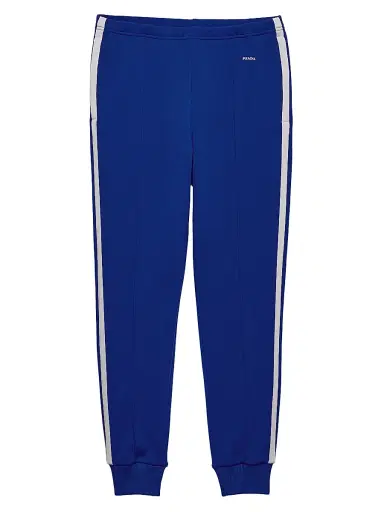 Prada Men's Technical Fabric Pants - Blue | Thumbnail 1 Prada Men's Technical Fabric Pants - Blue | Thumbnail 1