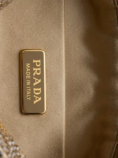 Prada Women's Mini Crystal-Studded Shoulder Bag | Thumbnail 4 Prada Women's Mini Crystal-Studded Shoulder Bag | Thumbnail 4