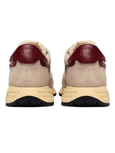Autry Women's Reelwind Mesh Low-Top Sneakers - Ecru Wine - Size 6 | Thumbnail 3