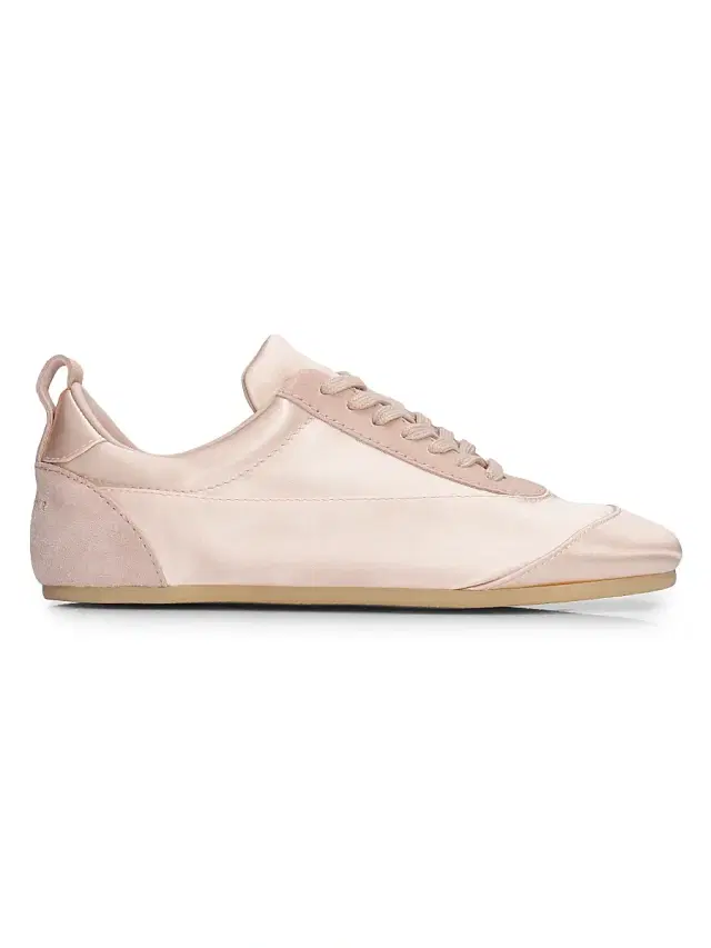 Jil Sander Women's Panelled Satin Low-Top Sneakers - Rose