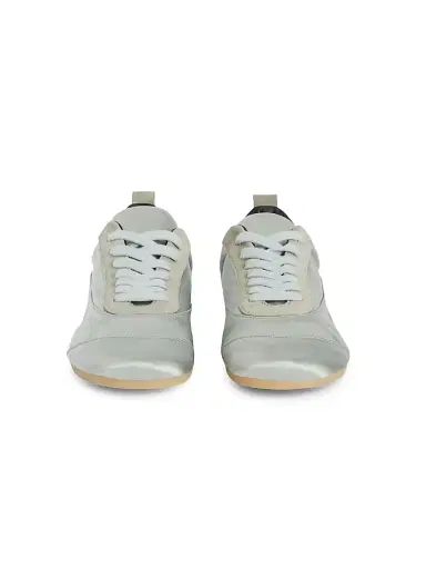 Jil Sander Women's Panelled Satin Low-Top Sneakers | Thumbnail 5 Jil Sander Women's Panelled Satin Low-Top Sneakers | Thumbnail 5