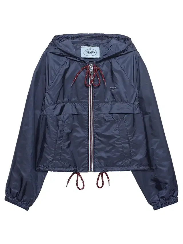 Prada Women's Lightweight Re-Nylon Jacket - Blue