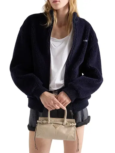 Prada Women's Bonnie Leather Mini Top Handle Bag | Thumbnail 2 Prada Women's Bonnie Leather Mini Top Handle Bag | Thumbnail 2