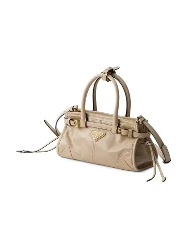 Prada Women's Bonnie Leather Mini Top Handle Bag | Thumbnail 4 Prada Women's Bonnie Leather Mini Top Handle Bag | Thumbnail 4