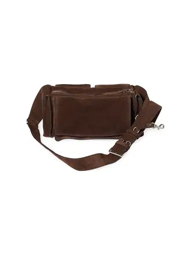 Miu Miu Women's Utilitaire Suede Shoulder Bag | Thumbnail 5 Miu Miu Women's Utilitaire Suede Shoulder Bag | Thumbnail 5