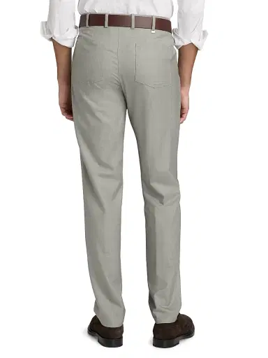 PT Torino Men's Deluxe Super Wool 5-Pocket Pants - Superlight Gray | Thumbnail 5