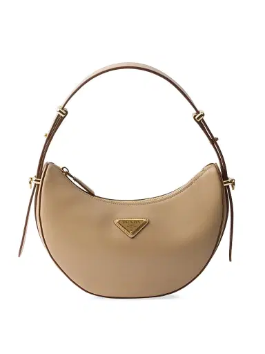 Prada Women's Arqué Mini Leather Shoulder Bag | Thumbnail 1 Prada Women's Arqué Mini Leather Shoulder Bag | Thumbnail 1