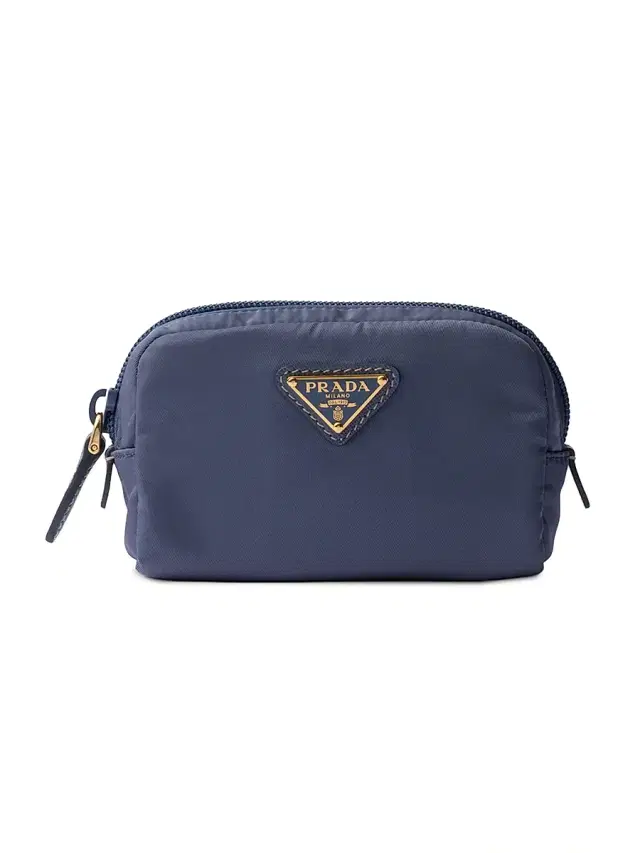 Re-Nylon Necessaire Pouch - Navy Blue
