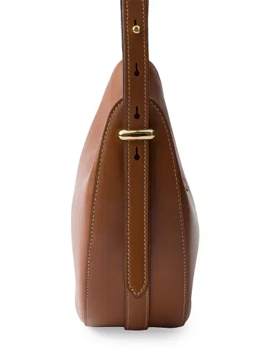 Prada Women's Arqué Small Leather Shoulder Bag - Brown | Thumbnail 5