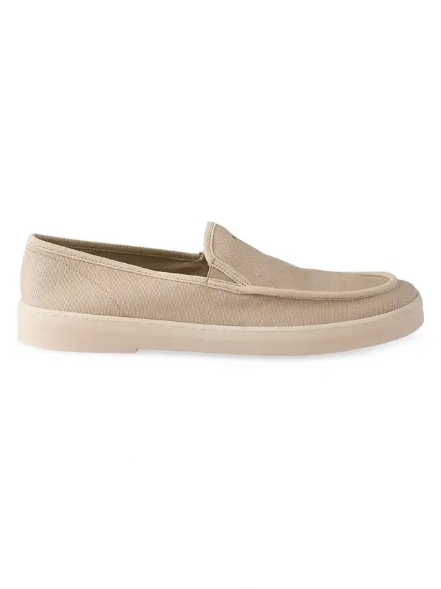 Men's Fabric Loafers - Beige Khaki