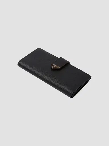 Prada Women's Large Saffiano and Leather Wallet | Thumbnail 2
