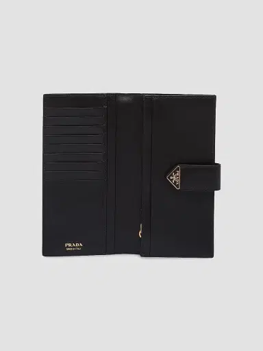 Prada Women's Large Saffiano and Leather Wallet | Thumbnail 4