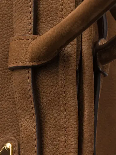 Prada Women's Bonnie Large Nubuck Leather Shoulder Bag | Thumbnail 8 Prada Women's Bonnie Large Nubuck Leather Shoulder Bag | Thumbnail 8