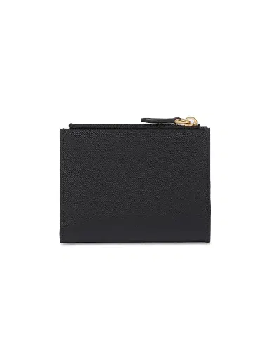 Prada Women's Small Saffiano Leather Wallet - Black Pink | Thumbnail 3