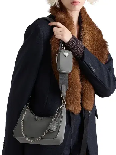 Prada Women's Re-Edition 2005 Re-Nylon Bag | Thumbnail 2
