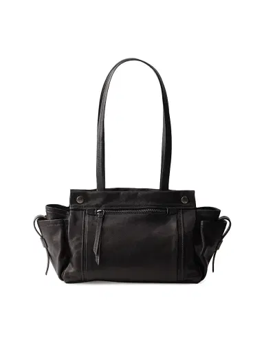 Prada Women's Route Leather Tote Bag - Black | Thumbnail 5