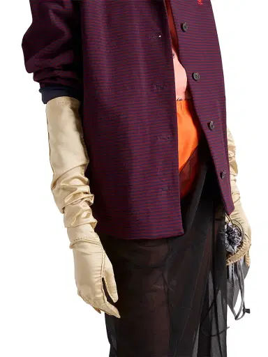 Prada Women's Satin Gloves | Thumbnail 2