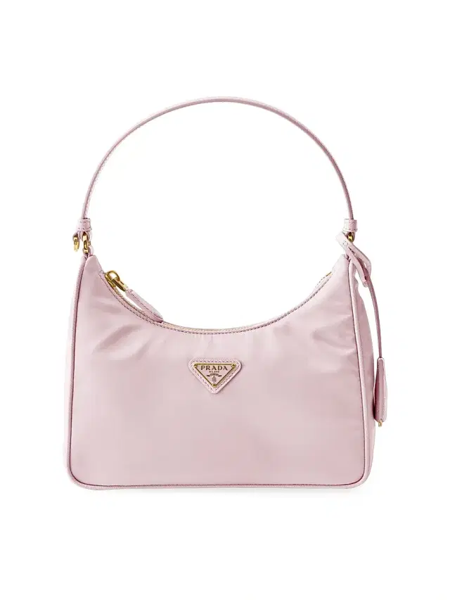 Women's Re-Edition 2005 Re-Nylon and Saffiano Mini Shoulder Bag - Pink Gold