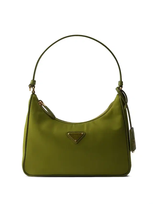 Prada Women's Re-Edition 2005 Re-Nylon and Saffiano Mini Shoulder Bag - Green