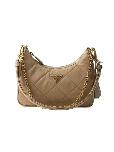 Prada Women's Re-Edition Quilted Re-Nylon Mini Shoulder Bag | Thumbnail 1 Prada Women's Re-Edition Quilted Re-Nylon Mini Shoulder Bag | Thumbnail 1