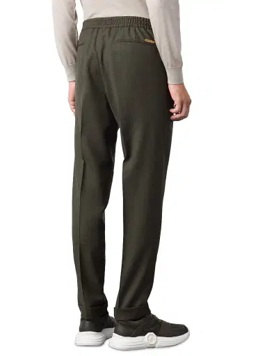 Stefano Ricci Men's Modern Tailored Sport Trousers - Charcoal - Size 40 | Thumbnail 3 Stefano Ricci Men's Modern Tailored Sport Trousers - Charcoal - Size 40 | Thumbnail 3
