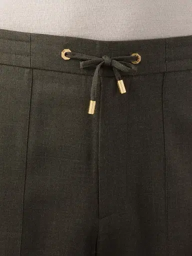 Stefano Ricci Men's Modern Tailored Sport Trousers - Charcoal - Size 40 | Thumbnail 4 Stefano Ricci Men's Modern Tailored Sport Trousers - Charcoal - Size 40 | Thumbnail 4