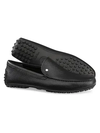Stefano Ricci Men's Deer and Calfskin Leather Driving Shoes | Thumbnail 3