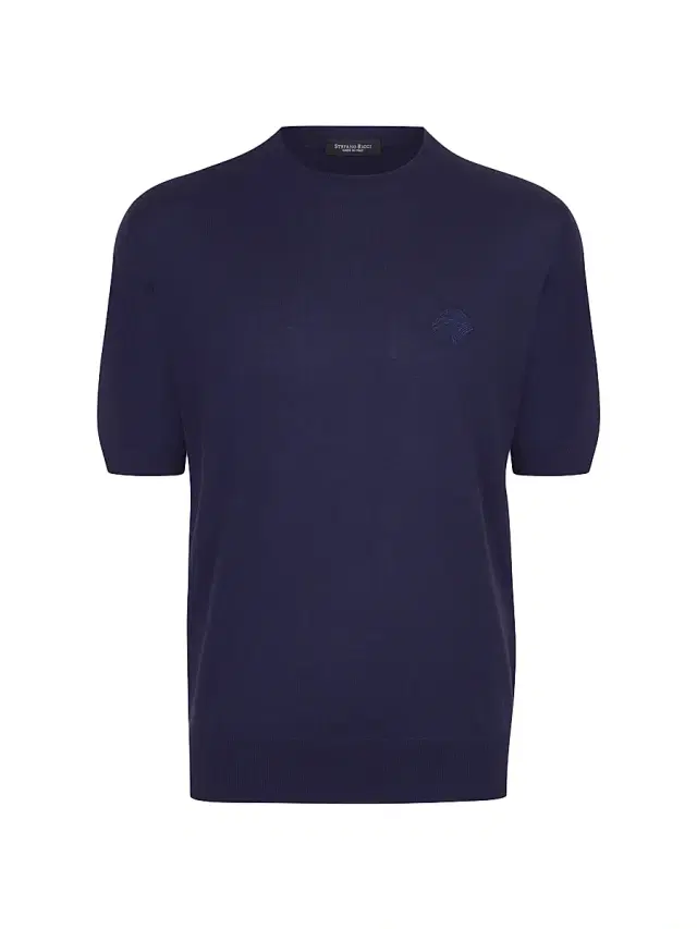 Stefano Ricci Men's Crewneck Sweater - Navy
