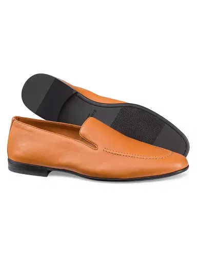 Stefano Ricci Men's Calfskin Leather Loafers - Medium Brown - Size 11.5 | Thumbnail 2 Stefano Ricci Men's Calfskin Leather Loafers - Medium Brown - Size 11.5 | Thumbnail 2