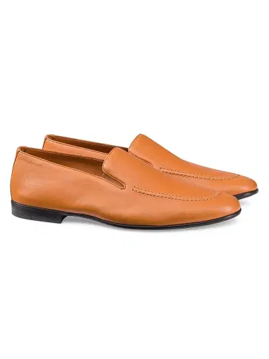 Stefano Ricci Men's Calfskin Leather Loafers - Medium Brown - Size 11.5 | Thumbnail 3 Stefano Ricci Men's Calfskin Leather Loafers - Medium Brown - Size 11.5 | Thumbnail 3