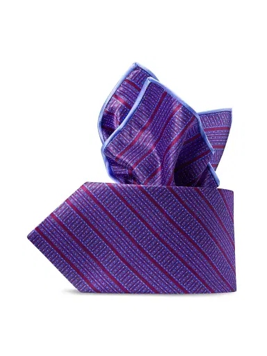 Stefano Ricci Men's Luxury Printed Silk Tie Set | Thumbnail 1 Stefano Ricci Men's Luxury Printed Silk Tie Set | Thumbnail 1